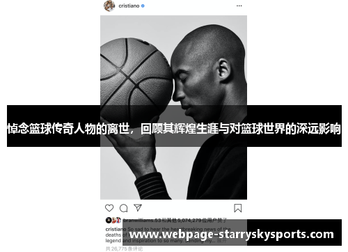悼念篮球传奇人物的离世，回顾其辉煌生涯与对篮球世界的深远影响